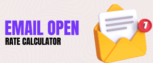 Email Open Rate Calculator
